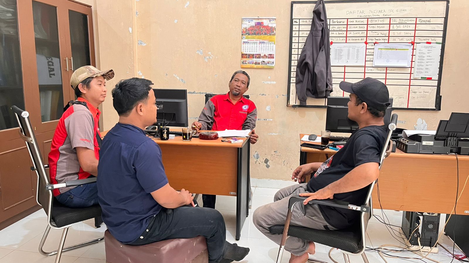 Konsolidasi PUK GSPMII PT Aneka Bahas Kenaikan Upah dan Kaderisasi Pengurus